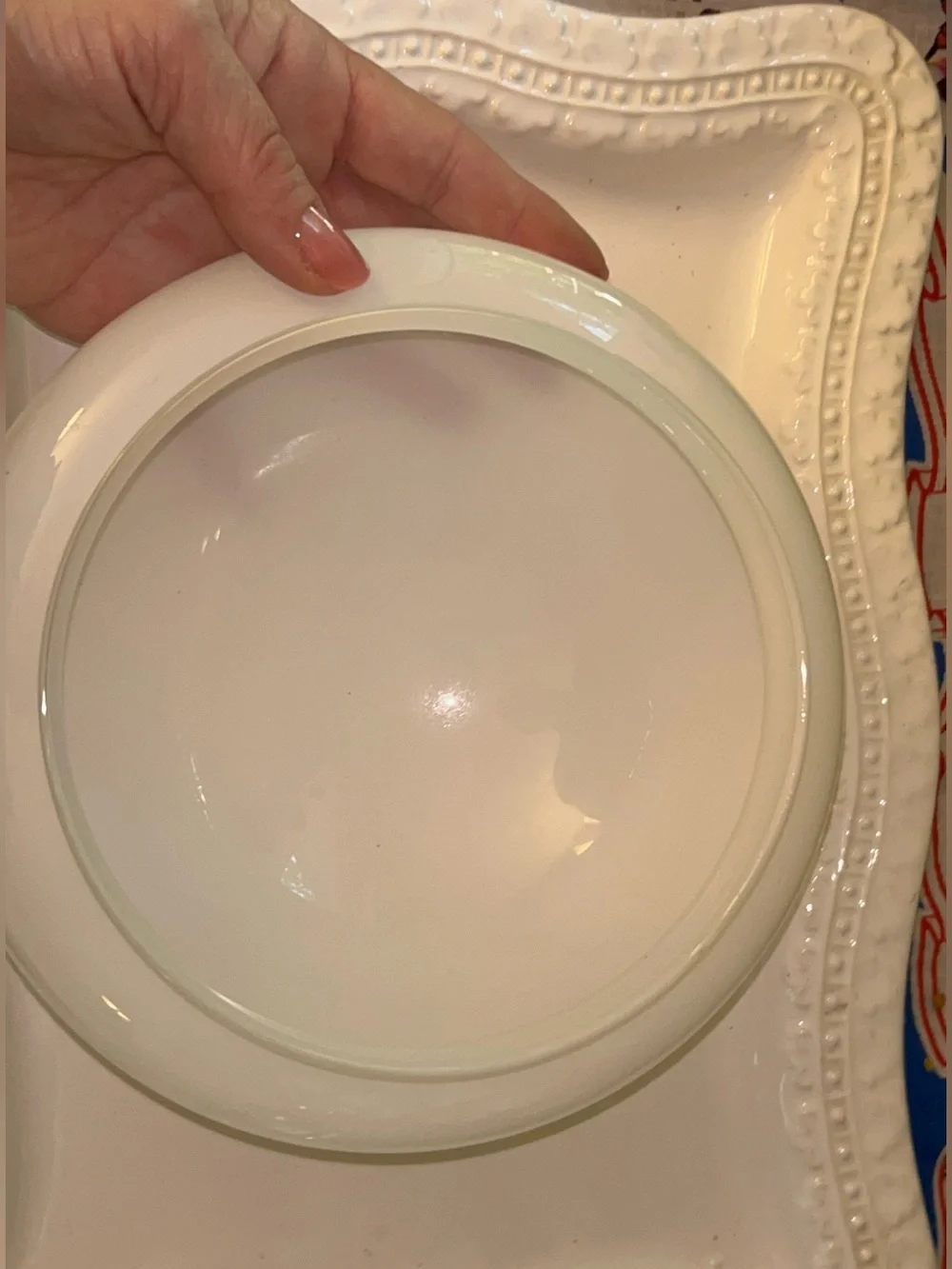 White Glass Globe Light Shade Replacement